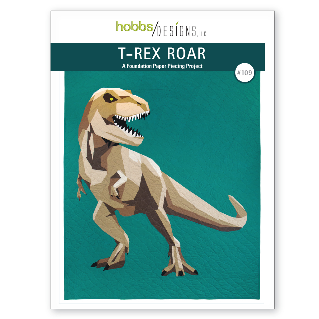 T-Rex Roar Quilt Pattern