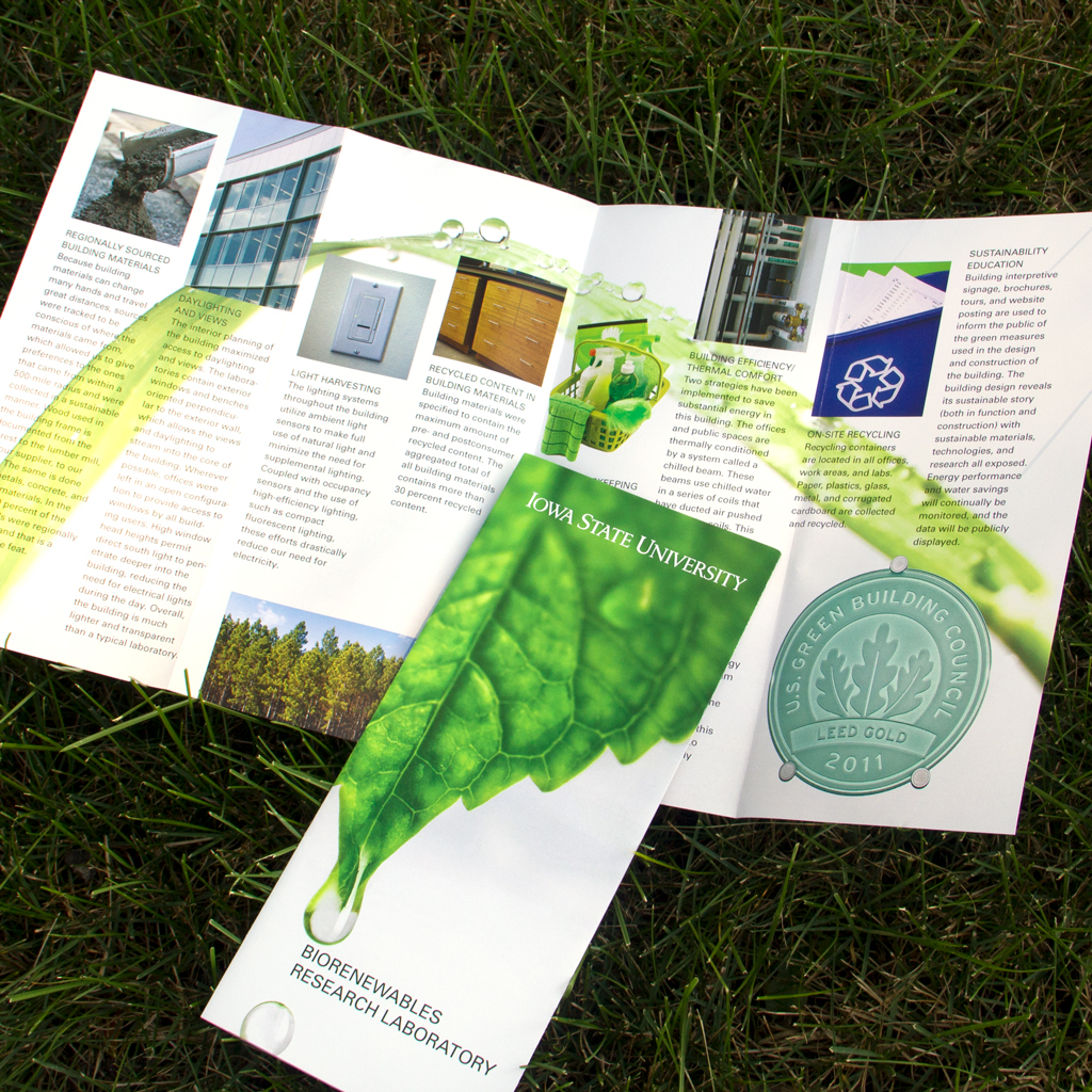 ISU Bioeconomy Institute Biorenewables Research Lab Brochure