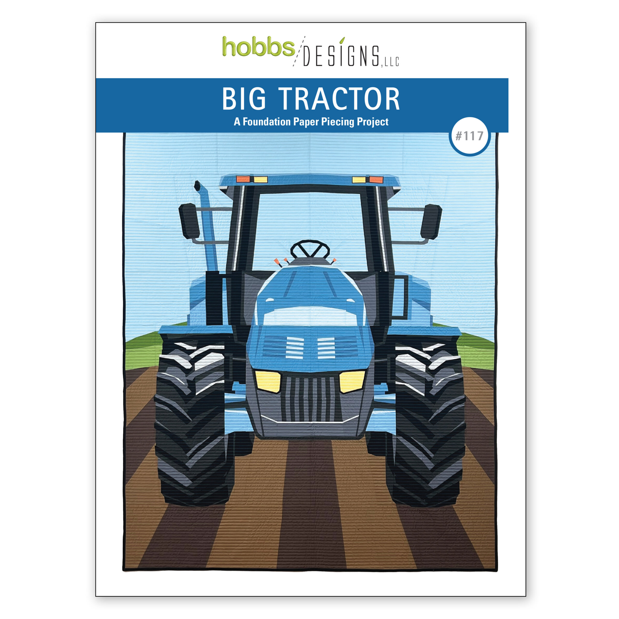 Big Tractor Quilt Pattern