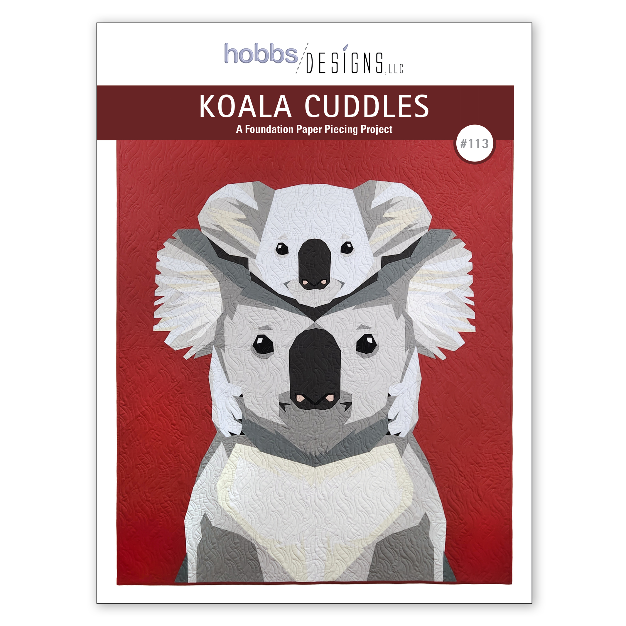 Koala Cuddles Quilt Pattern