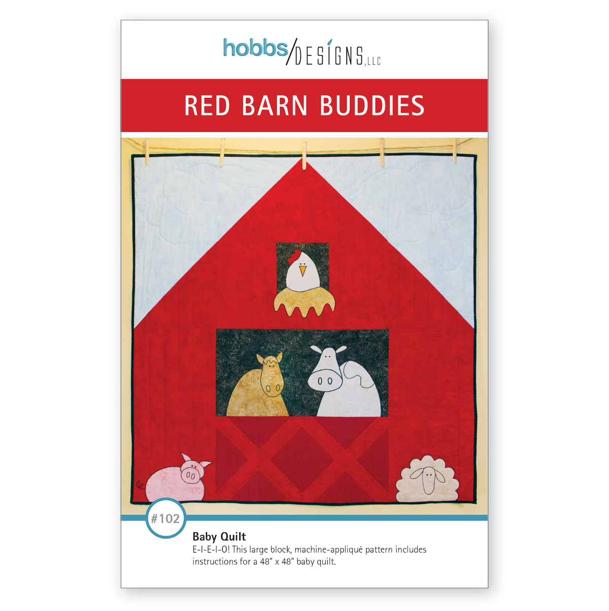 Red Barn Buddies pattern cover
